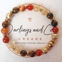 Load image into Gallery viewer, Creativity Inspiration and Passion - Individual Aromatherapy Bracelet